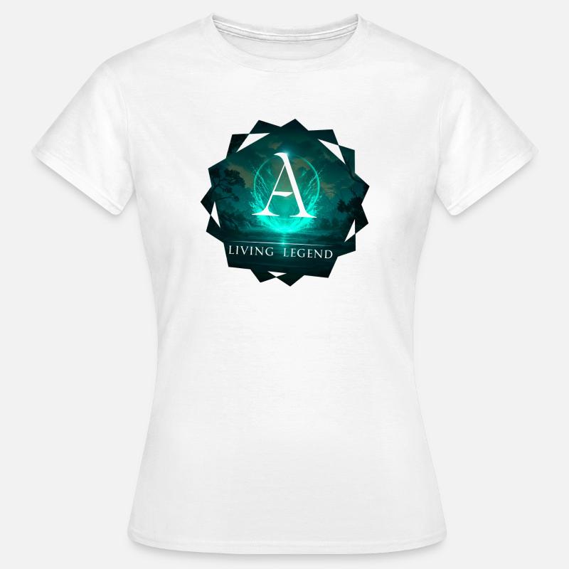 Mythological Apsilon Design - Women's T-Shirt - white