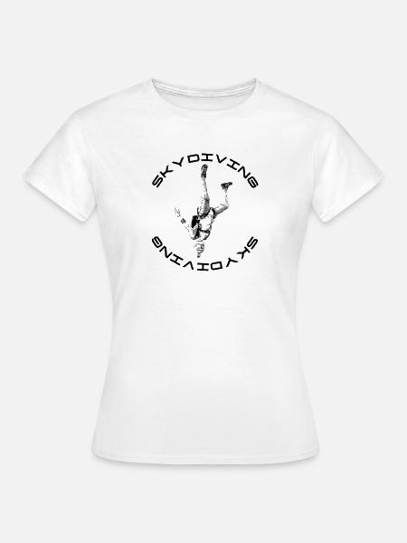 Skydiving - Frauen T-Shirt - Weiß