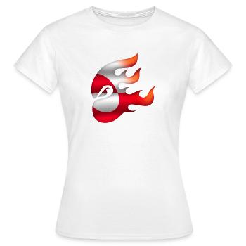Greenland Flag - Greenland - Ninja - Women's T-Shirt - white - Front - AI Model Female 172 dark (172cm)