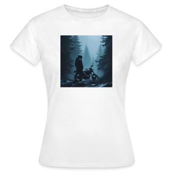 Northern Mist - Frauen T-Shirt - Weiß - Vorne - AI Model Female 172 dark (172cm)