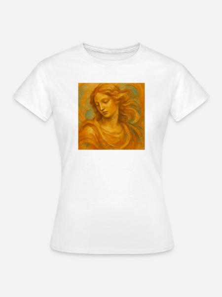 Porträt der Goldenen Renaissance - Frauen T-Shirt - Weiß