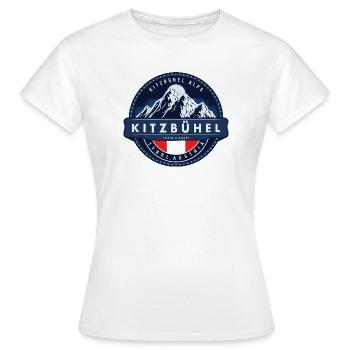 Kitzbühel ,  Kitzbühel Alps, Austria  - T-shirt Femme - blanc - Devant - AI Model Female 172 dark (172cm)