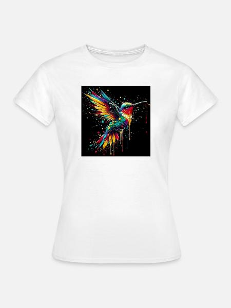 Kolibri - Frauen T-Shirt - Weiß
