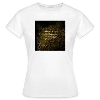 Je suis un aimant pour la positivité - T-shirt Femme - blanc - Devant - AI Model Female 172 dark (172cm)