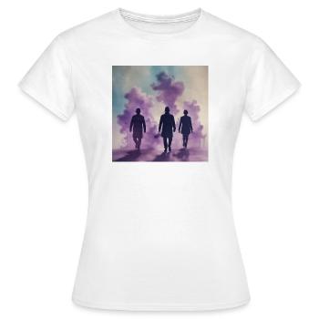 Mon côté obscur - T-shirt Femme - blanc - Devant - AI Model Female 172 dark (172cm)