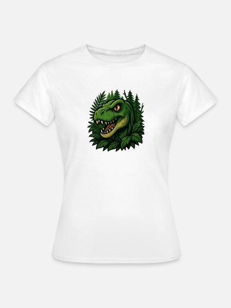 T-Rex - Frauen T-Shirt - Weiß