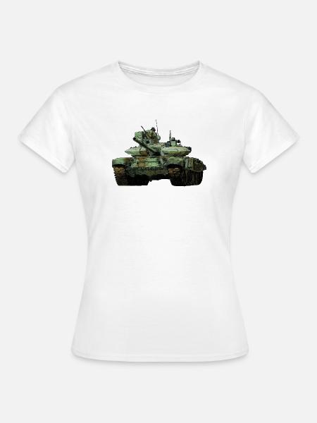 T-90 - Frauen T-Shirt - Weiß