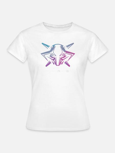 Futuristische Cyborg-Programmierer-Kunst - Frauen T-Shirt - Weiß