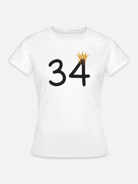 34 - Frauen T-Shirt - Weiß