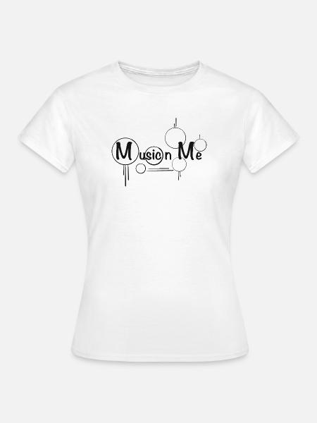 Musik Design - Frauen T-Shirt - Weiß