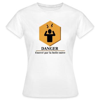 Annoying mother-in-law - Women's T-Shirt - white - Front - AI Model Female 172 dark (172cm)
