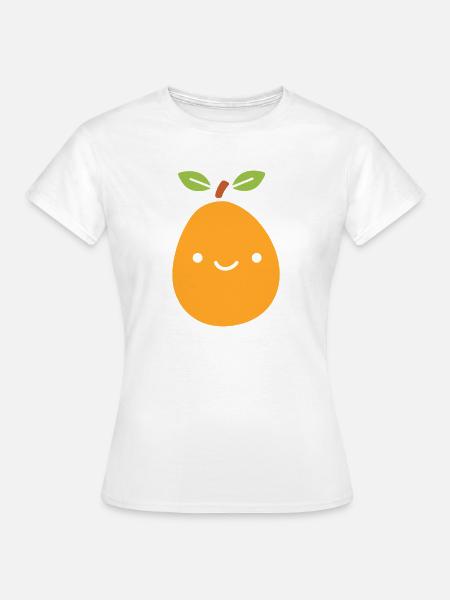 Süße Pfirsich-zu-mir-Mango - Frauen T-Shirt - Weiß