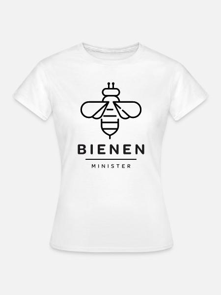 Bienenminister_ZW - Frauen T-Shirt - Weiß