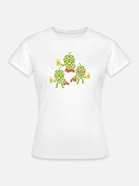 Hüpfen-Helden - Frauen T-Shirt - Weiß