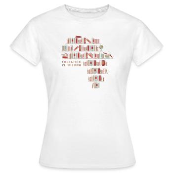 Black History Month - Frauen T-Shirt - Weiß - Vorne - AI Model Female 172 dark (172cm)