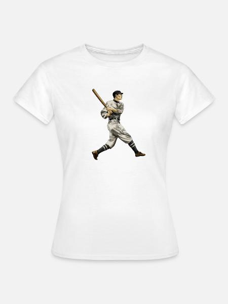 Baseball - Frauen T-Shirt - Weiß