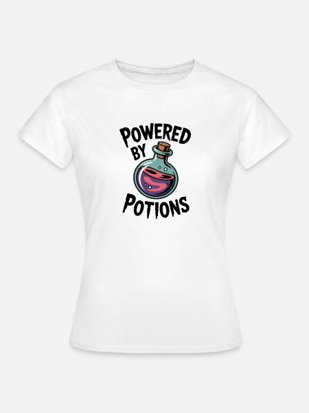 Angetrieben von Tränken - Frauen T-Shirt - Weiß