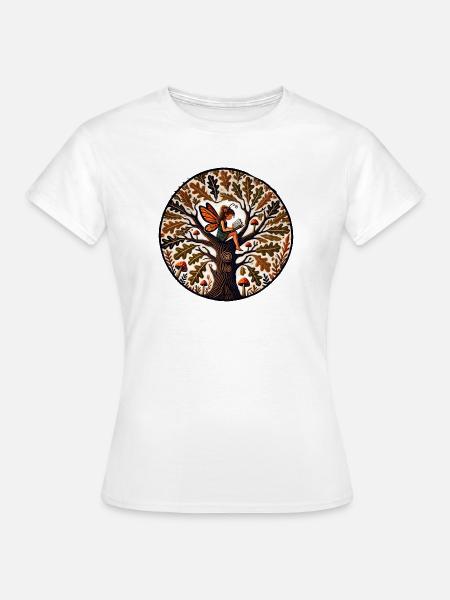 Märchenhafte Lesung aus dem Zauberwald - Frauen T-Shirt - Weiß