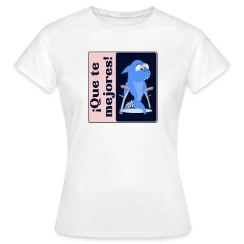 Mach dich selbst besser Meeresbewohner - Frauen T-Shirt - Weiß - Vorne - AI Model Female 172 dark (172cm)
