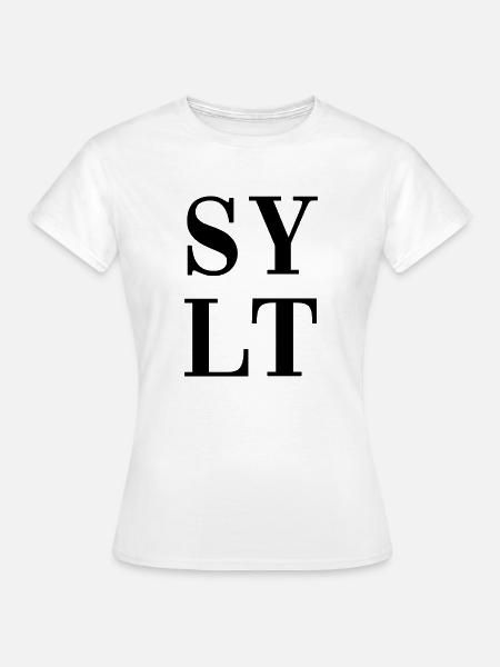 Sylt - Nordsee - Deutschland - Westerland - Frauen T-Shirt - Weiß