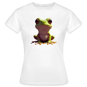 Design ohne Titel - Frauen T-Shirt - Weiß - Vorne - AI Model Female 172 dark (172cm)