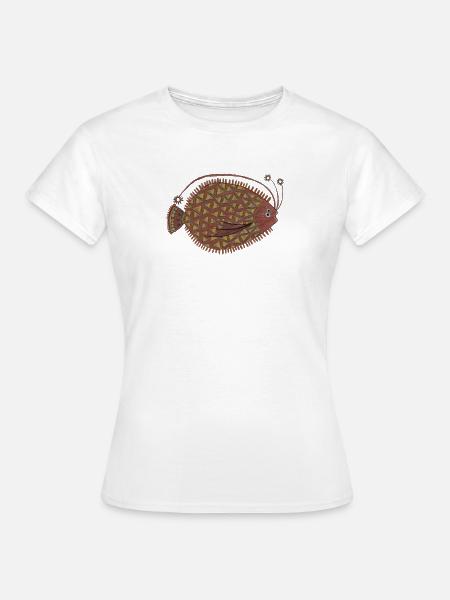 Die_Flunder_2 - Frauen T-Shirt - Weiß