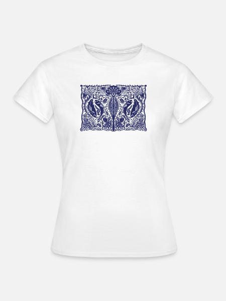Ocean_2 - Dame-T-shirt - hvid