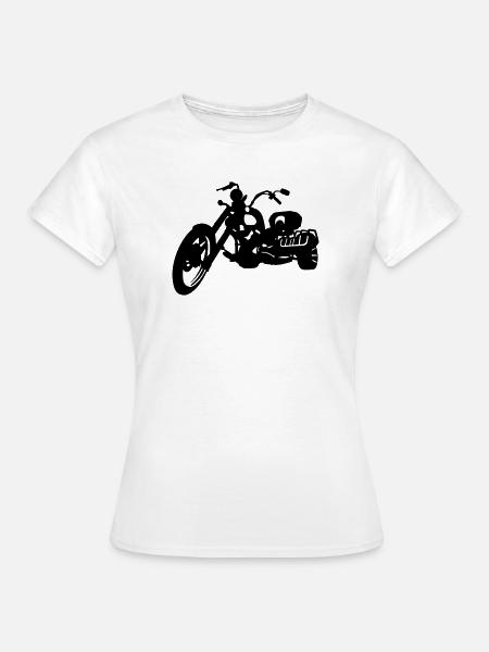 Trike - Frauen T-Shirt - Weiß
