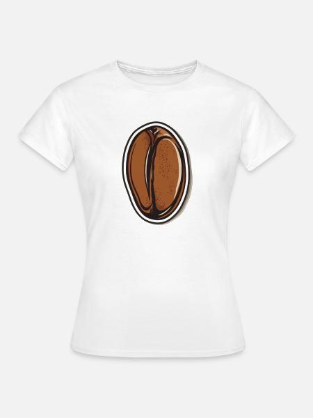 Kaffee - Frauen T-Shirt - Weiß