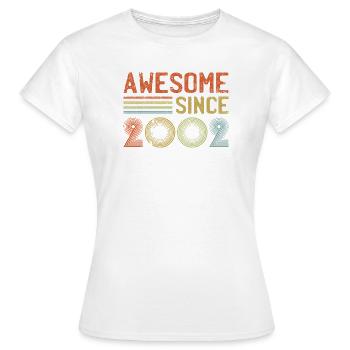 Conception rétro de célébration annuelle - T-shirt Femme - blanc - Devant - AI Model Female 172 dark (172cm)