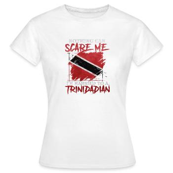 Trinité-et-Tobago - T-shirt Femme - blanc - Devant - AI Model Female 172 dark (172cm)