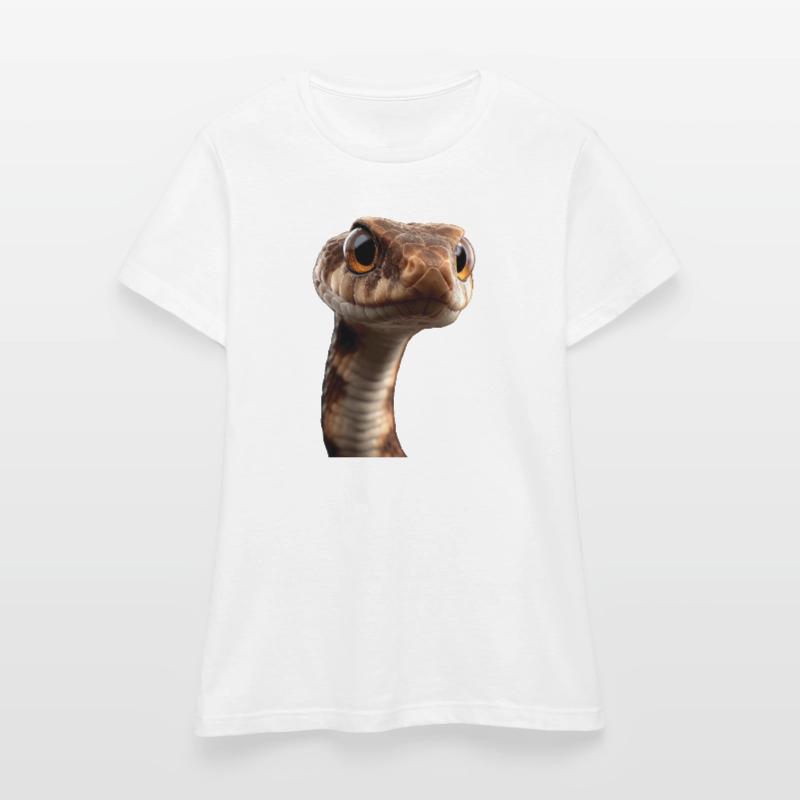 serpent, python, cobra, serpent à sonnettes, serpents T-shirt Femme