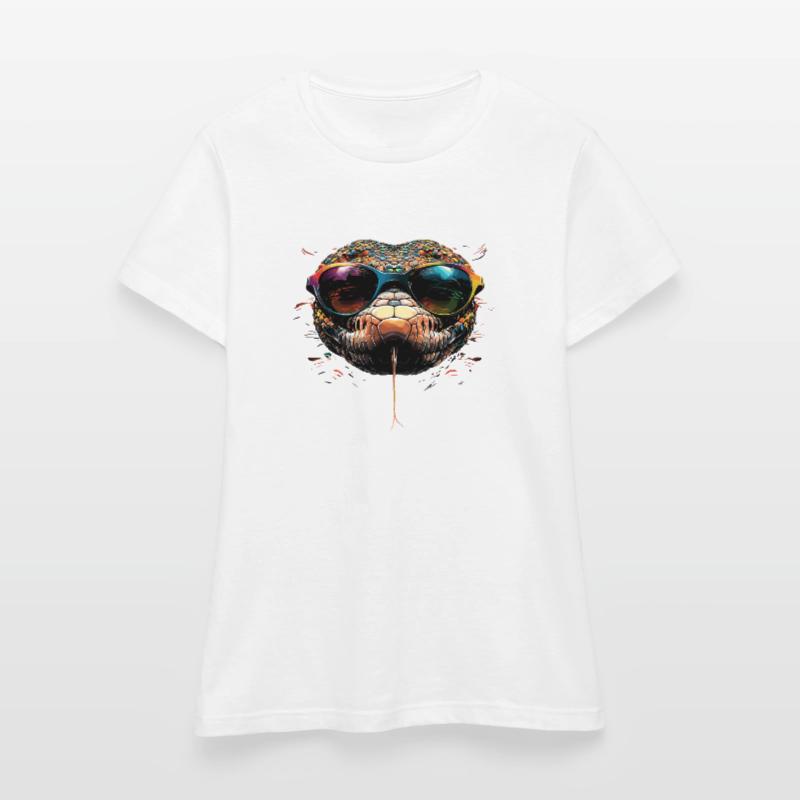 serpent, python, cobra, serpent à sonnettes, serpents T-shirt Femme