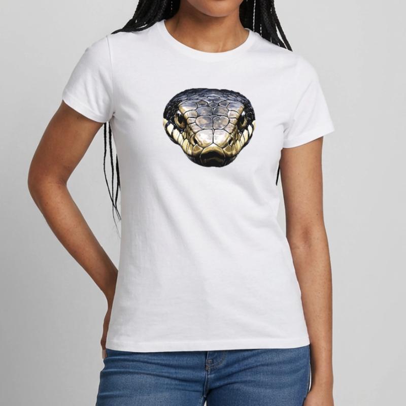 serpent, python, cobra, serpent à sonnettes, serpents T-shirt Femme