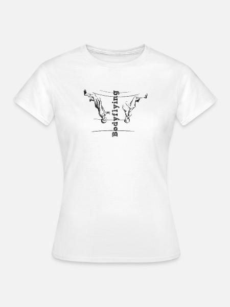 Bodyflying - Frauen T-Shirt - Weiß