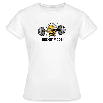 Buzz Lift - T-shirt Femme - blanc - Devant - AI Model Female 172 dark (172cm)