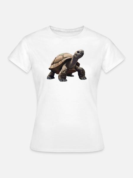 Landschildkröten Landschildkröte - Frauen T-Shirt - Weiß