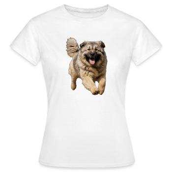 Ovcharka du Caucase - T-shirt Femme - blanc - Devant - AI Model Female 172 dark (172cm)