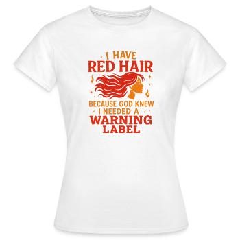 Vaterschaft überleben - ein Bier nach dem anderen - Frauen T-Shirt - Weiß - Vorne - AI Model Female 172 dark (172cm)
