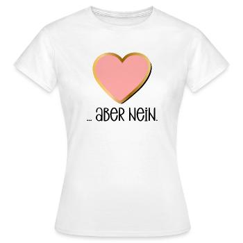 UN REJET SINCÈRE QUI DIT NON - T-shirt Femme - blanc - Devant - AI Model Female 172 dark (172cm)