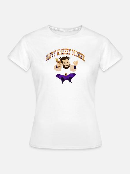 Whiskey Spruch Whiskeytrinker Whiskeyliebhaber - Frauen T-Shirt - Weiß