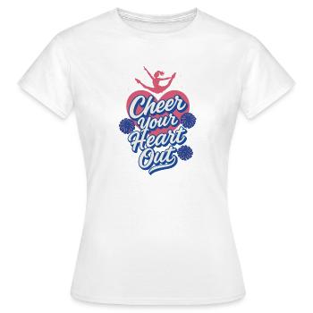 Je connais H.T.M.L - Comment rencontrer des dames - T-shirt Femme - blanc - Devant - AI Model Female 172 dark (172cm)