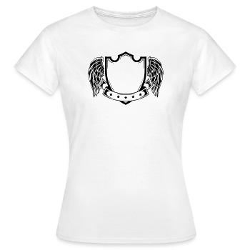 Armoiries - T-shirt Femme - blanc - Devant - AI Model Female 172 dark (172cm)