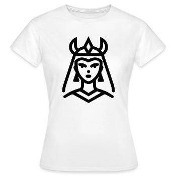 pharaoh - Women's T-Shirt - white - Front - AI Model Female 172 dark (172cm)
