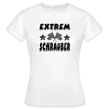 Tournevis - T-shirt Femme - blanc - Devant - AI Model Female 172 dark (172cm)
