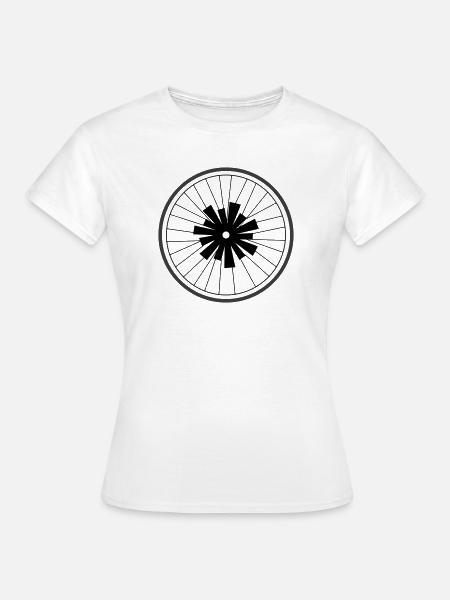 Asterisk Rad von Cean - Frauen T-Shirt - Weiß