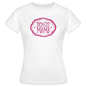 Bonus Mom Stepmom Gift Stepmom Pink - Women's T-Shirt - white - Front - AI Model Female 172 dark (172cm)