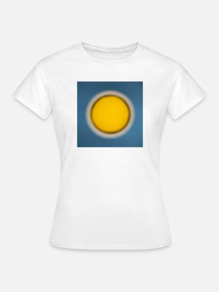 Sun_001 - Frauen T-Shirt - Weiß