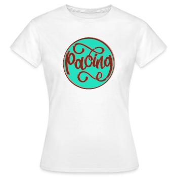 Rythme - T-shirt Femme - blanc - Devant - AI Model Female 172 dark (172cm)