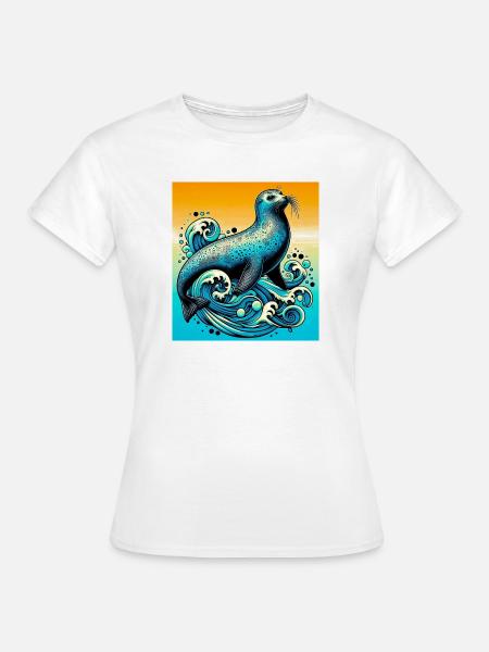 Siegel - Frauen T-Shirt - Weiß